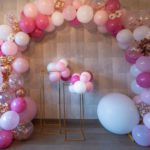 Isabloom Ballonnen Roze Boog Groot
